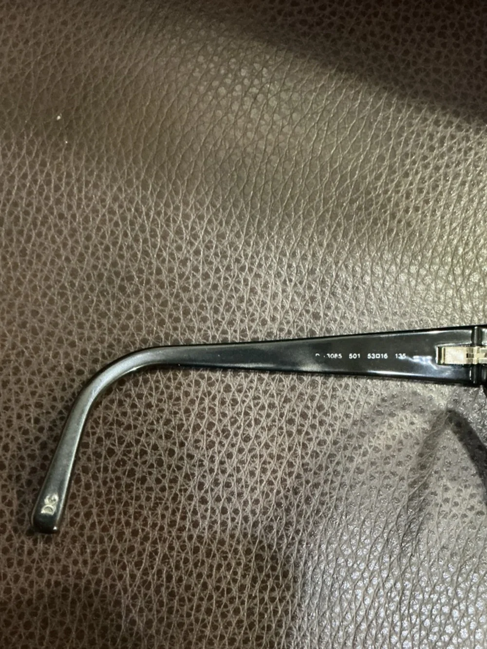 Dolce & Gabbana Black Rectangular Eyeglasses Frames